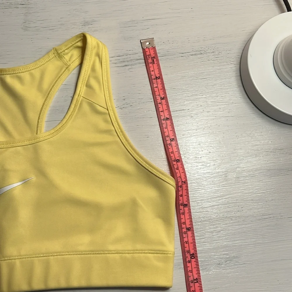 Nike Dri-Fit Yellow Sport Bra - Picture 8 of 10